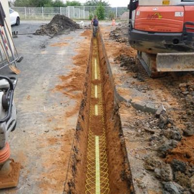 Travaux d’assanissement et de réseau à Betting près de Metz – DFTP 57 (1) Travaux d'assanissement et de réseau à Betting près de Metz - DFTP 57 (1)