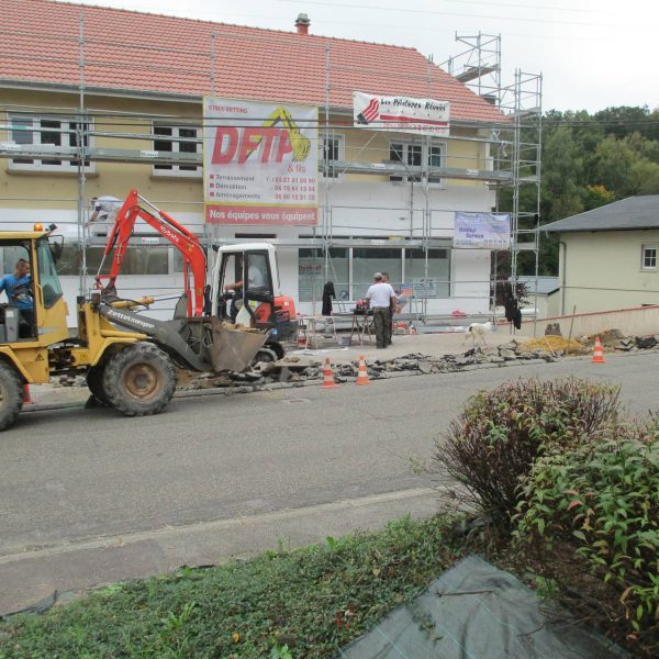 Travaux de voirie à Betting près de Metz - DFTP 57 (1)